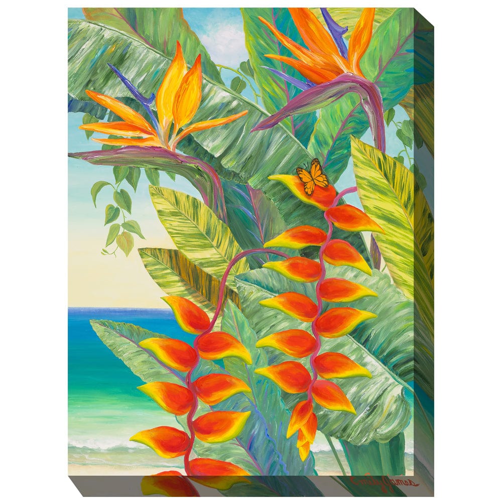 Hot Tropic #2 Outdoor Canvas Art - Outdoor Art Pros