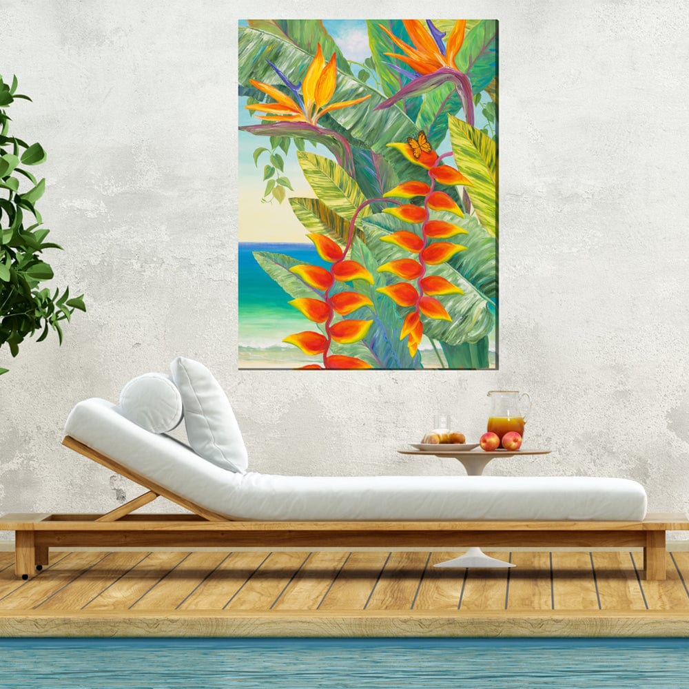 Hot Tropic #2 Outdoor Canvas Art - Outdoor Art Pros