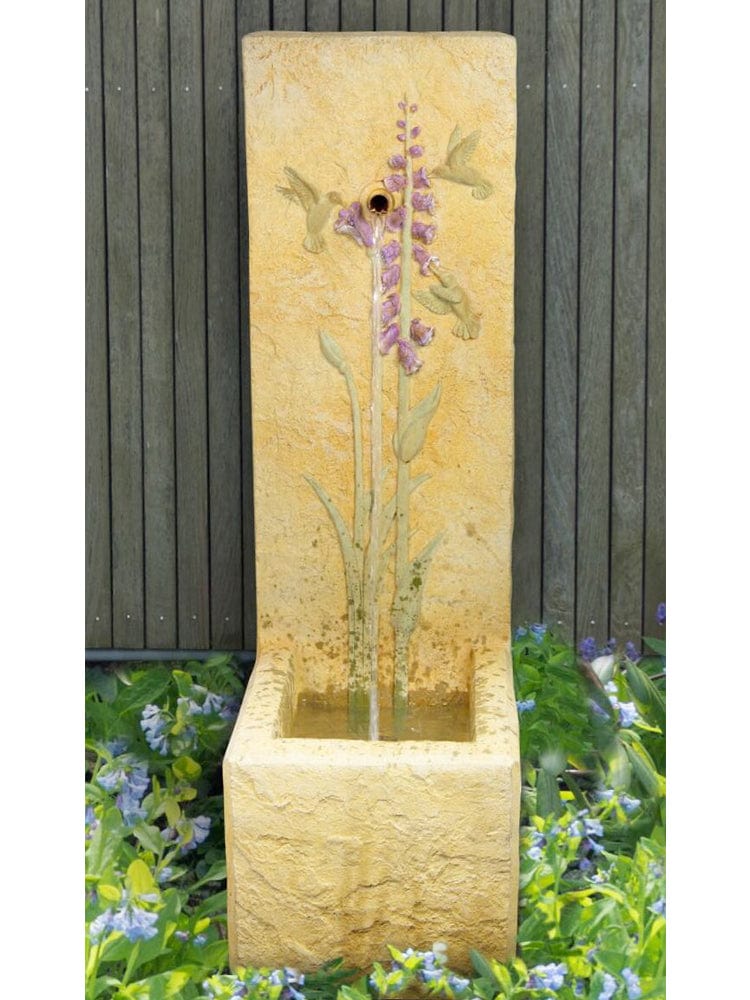 Hummingbirds Single Spout Fountain - Outdoor Art Pros