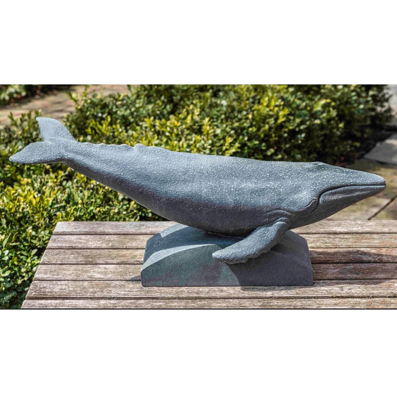 Humpback Whale Garden Statue - Outdoor Art Pros