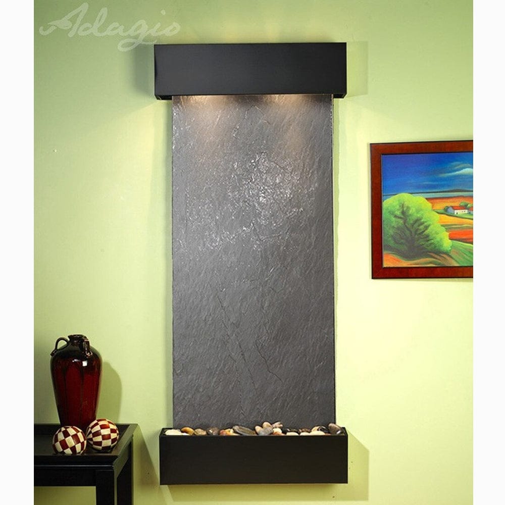 Inspiration_Falls_Black_Featherstone_with_Blackened_Copper_Trim_and_Square_Corners _ Outdoor Art Pros