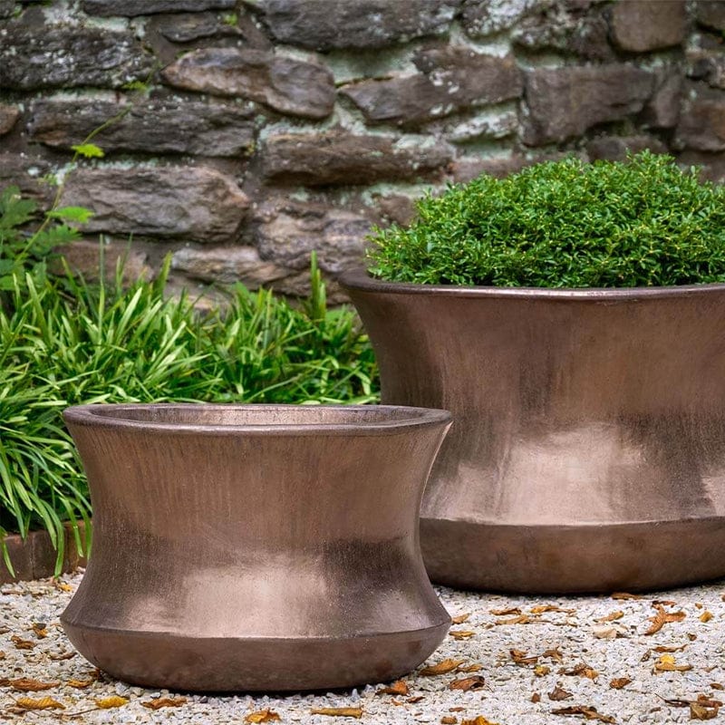Jura Planter Set of 2 in Bronze - Outdoor Art Pros