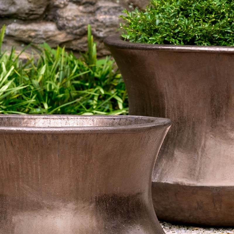 Jura Planter Set of 2 in Bronze - Outdoor Art Pros