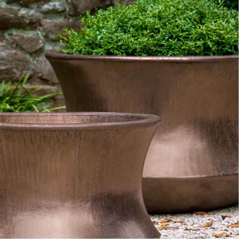 Jura Planter Set of 2 in Bronze - Outdoor Art Pros