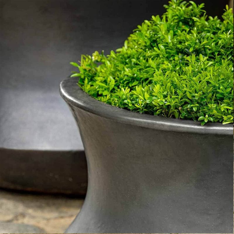 Jura Planter Set of 2 in Graphite - Outdoor Art Pros