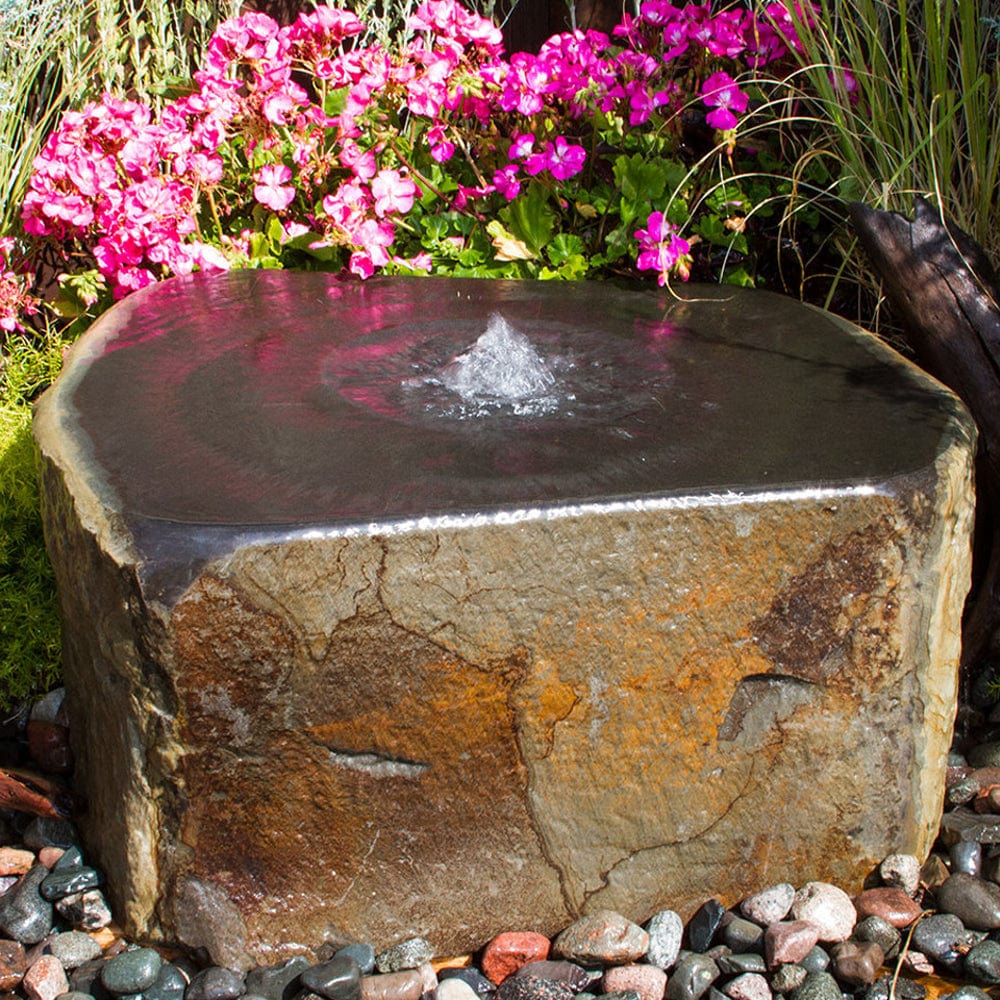 Keki Stone Outdoor Fountain - Outdoor Art Pros