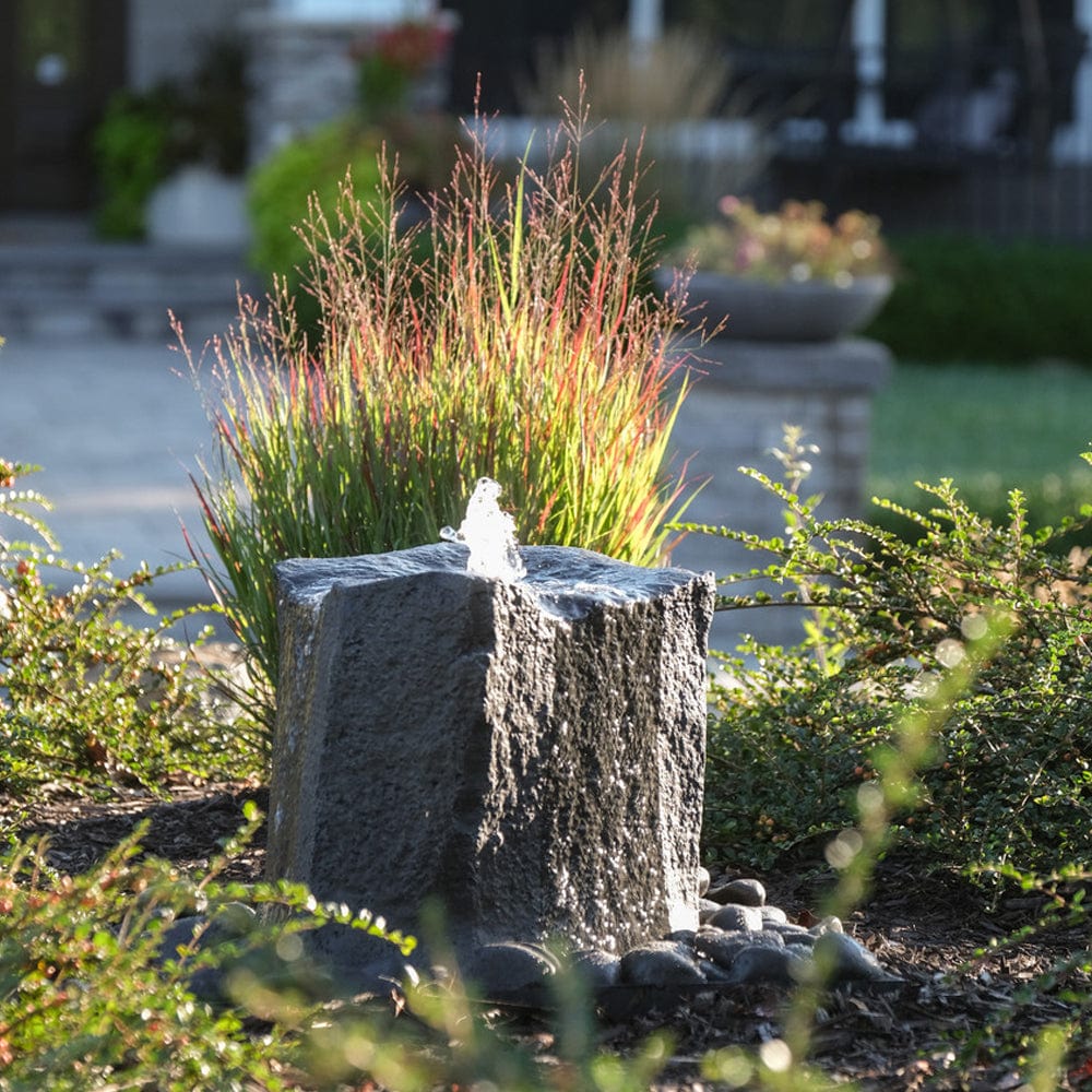 Klamath™ Basin Stone Outdoor Fountain - Outdoor Art Pros