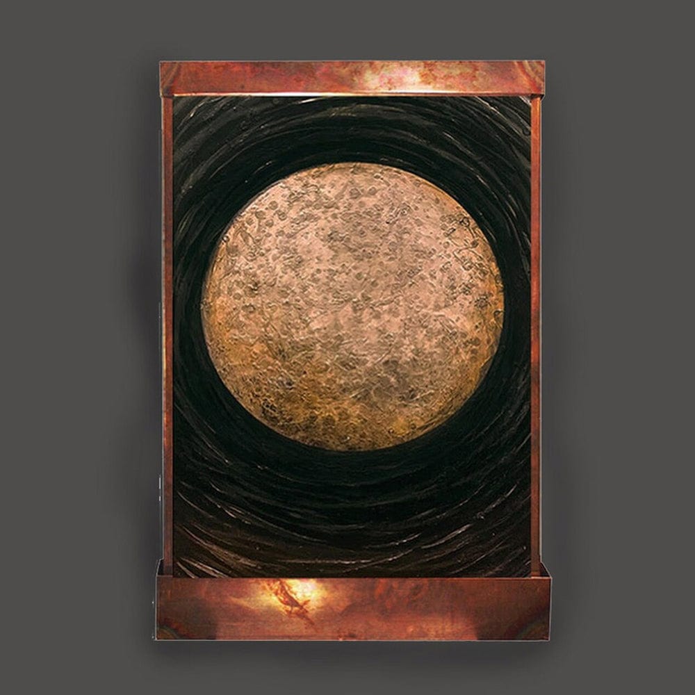 La Luna Wall Fountain - Outdoor Art Pros