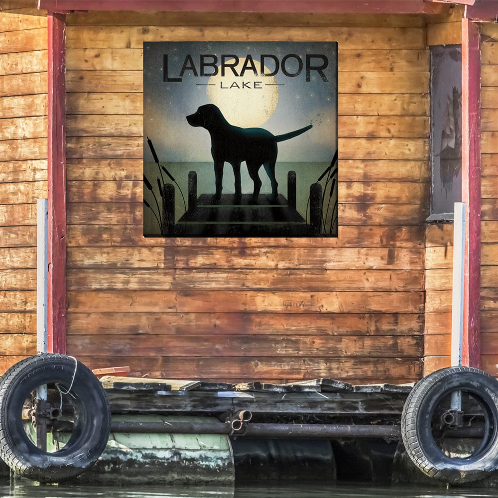 Labrador Lake Outdoor Canvas Art - Outdoor Art Pros