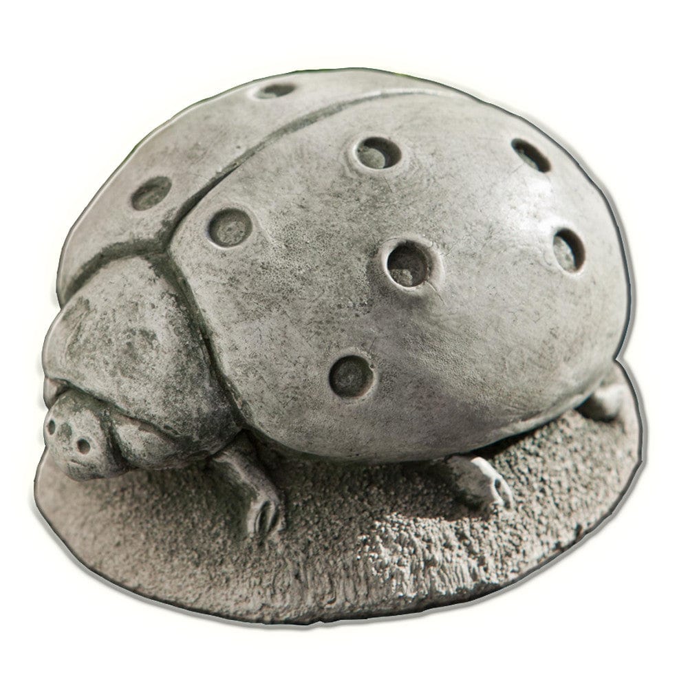 Ladybug Cast Stone Garden Statue - Outdoor Art Pros