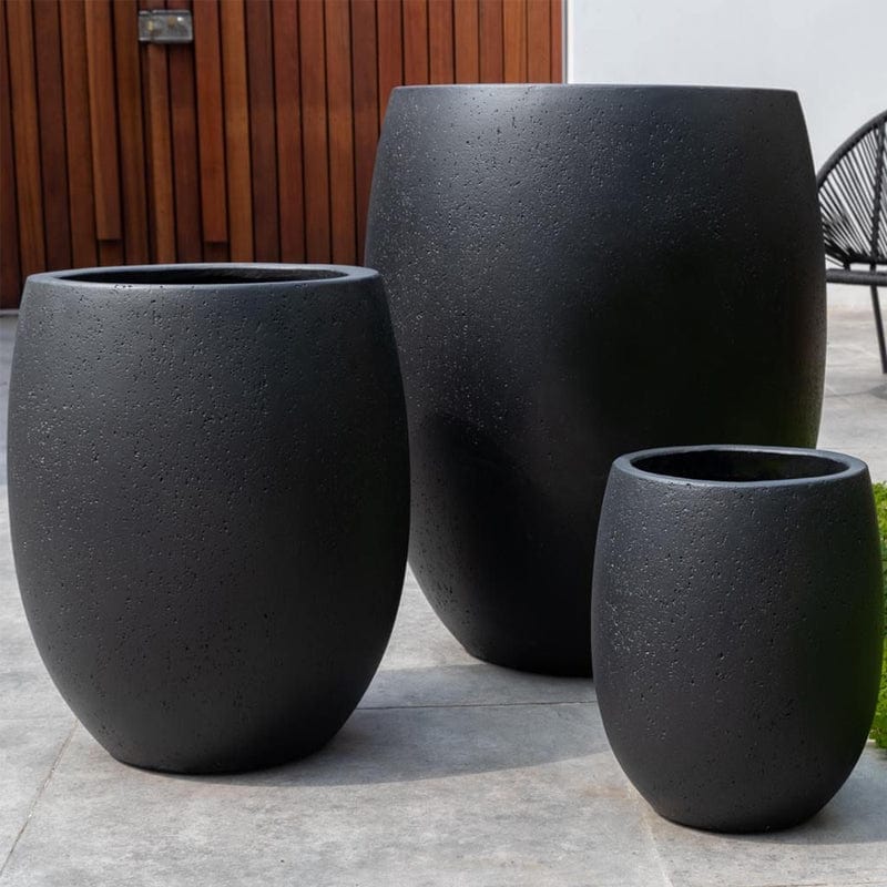 Laguna Planter in Playa Noche - Set of 3 - Outdoor Art Pros