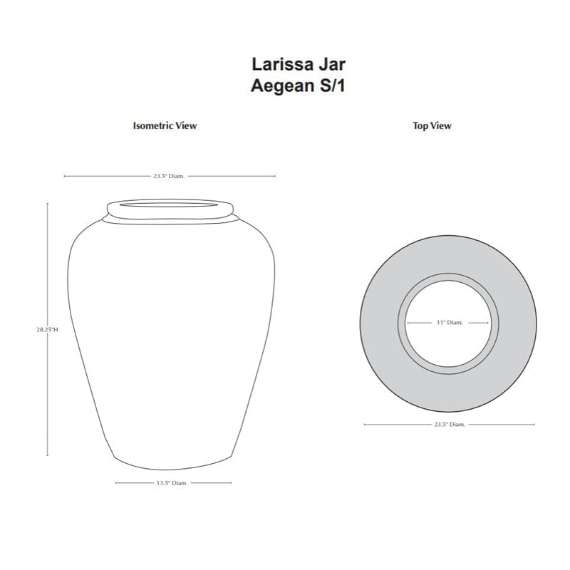 Larissa Jar | Aegean Collection