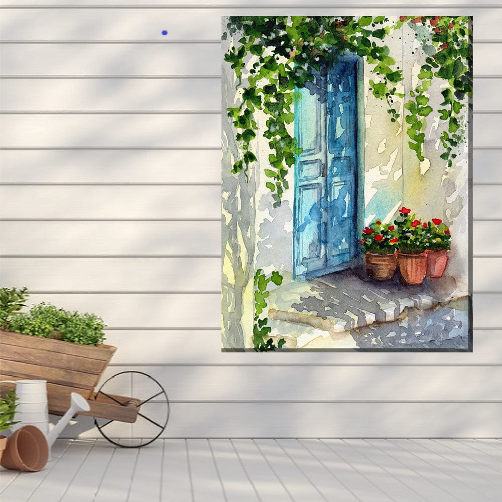 Late Day Shadows Outdoor Canvas Art - Outdoor Art Pros