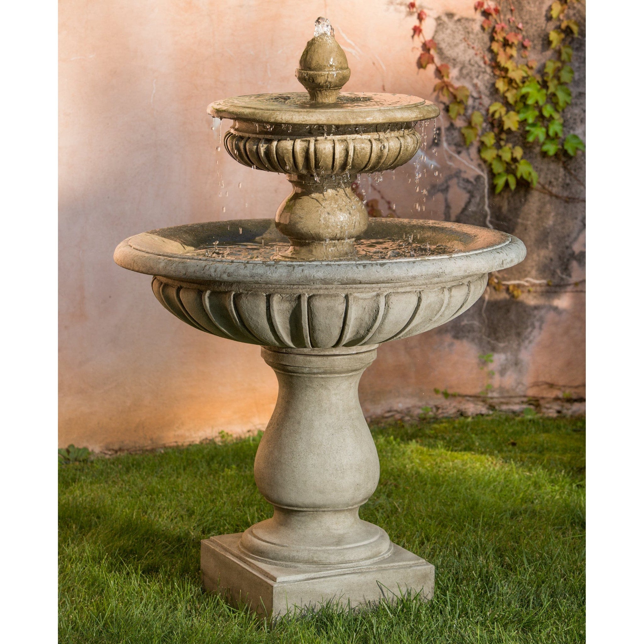 Longvue Garden Water Fountain - Outdoor Art Pros