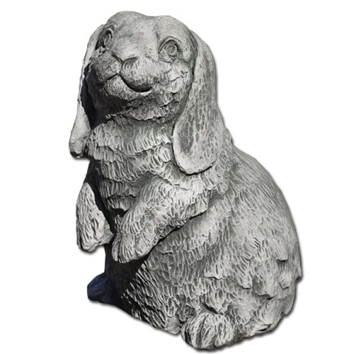 Lop-Eared Standing Bunny Garden Statue - Outdoor Art Pros