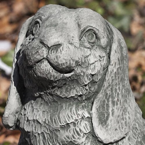 Lop-Eared Standing Bunny Garden Statue - Outdoor Art Pros