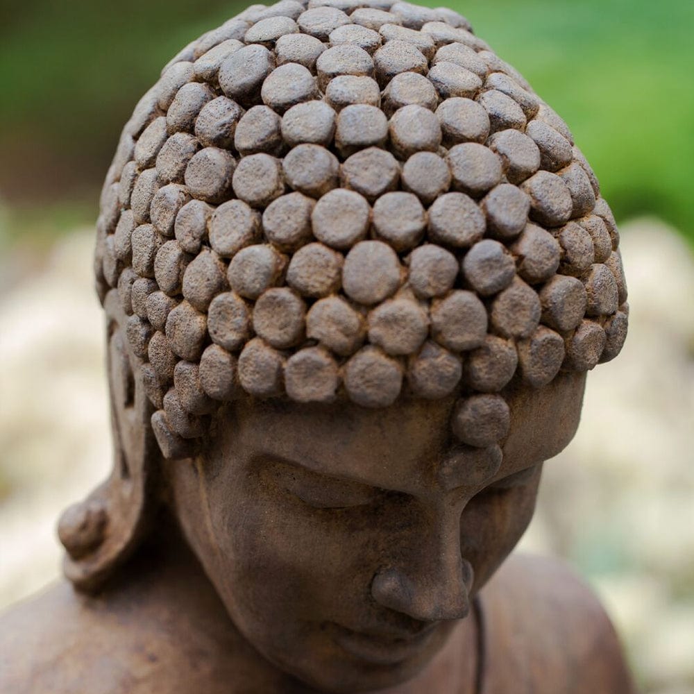 Lotus Buddha Garden Statue - Outdoor Art Pros