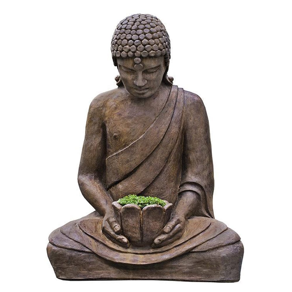 Lotus Buddha Garden Statue - Outdoor Art Pros