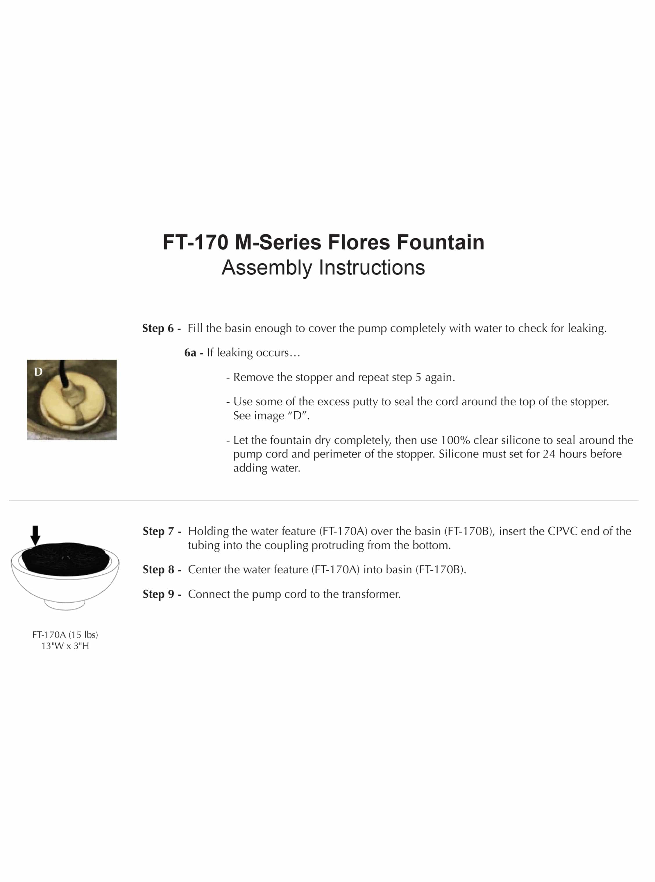 M-Series Flores Garden Fountain - Outdoor Art Pros