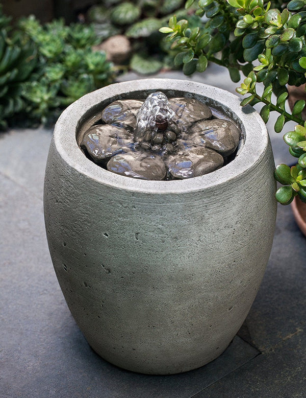 M-Series Camellia Garden Water Fountain - Outdoor Art Pros