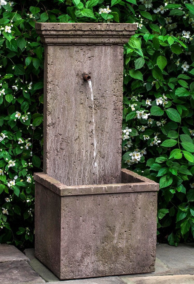 Marais Wall Outdoor Fountain - Outdoor Art Pros
