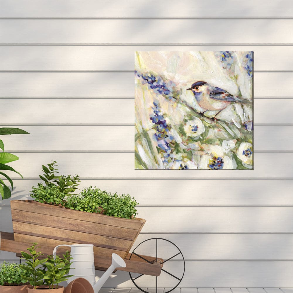 Meadow Blue No 1 Outdoor Canvas Art - Outdoor Art Pros