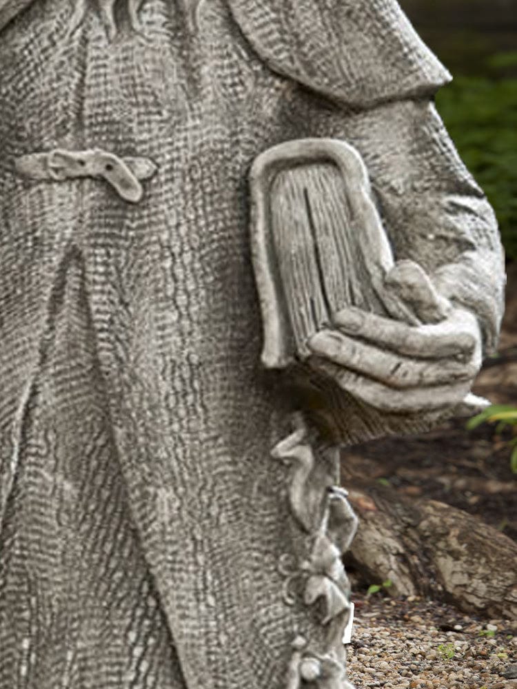 Merlin Cast Stone Garden Statue Wizard Statue