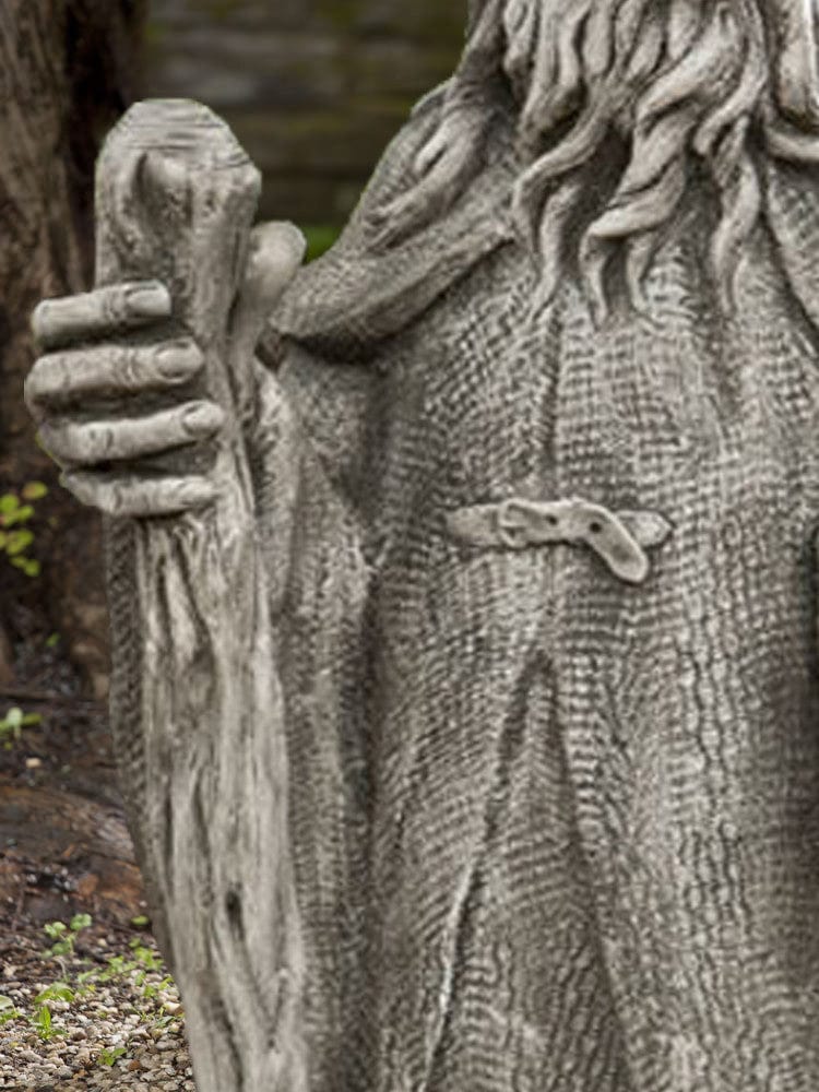 Merlin Cast Stone Garden Statue Wizard Statue