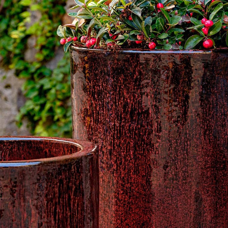 Merlot Planter Nested Set of 3 | Glazed Collection