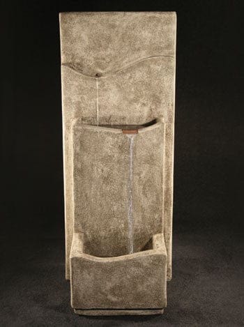 Modern Wall Outdoor Fountain - Outdoor Art Pros