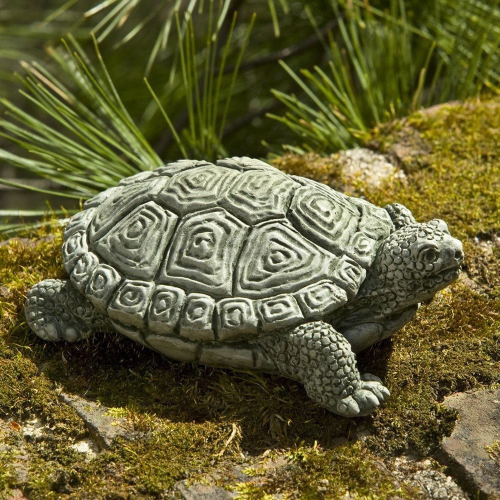 My Pet Turtle Cast Stone Garden Statue - Outdoor Art Pros