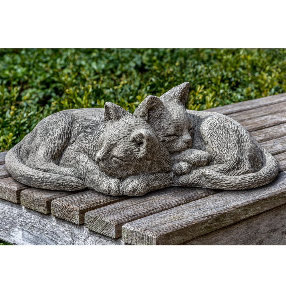 Nap Time Kittens Garden Statue - Outdoor Art Pros