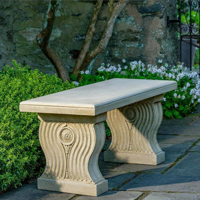 Neo Classic Garden Bench - Outdoor Art Pros