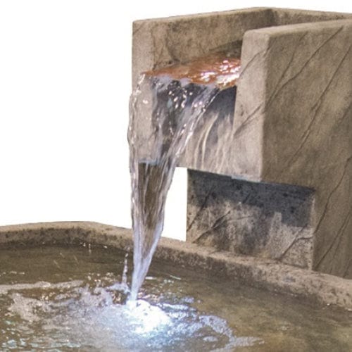 NeoStone Cascade Outdoor Water Feature - Outdoor Art Pros