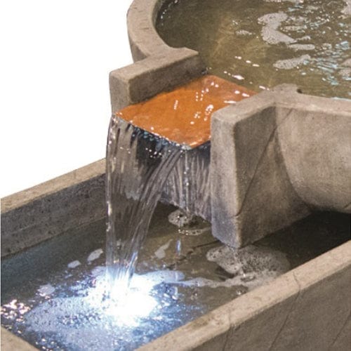 NeoStone Cascade Outdoor Water Feature - Outdoor Art Pros