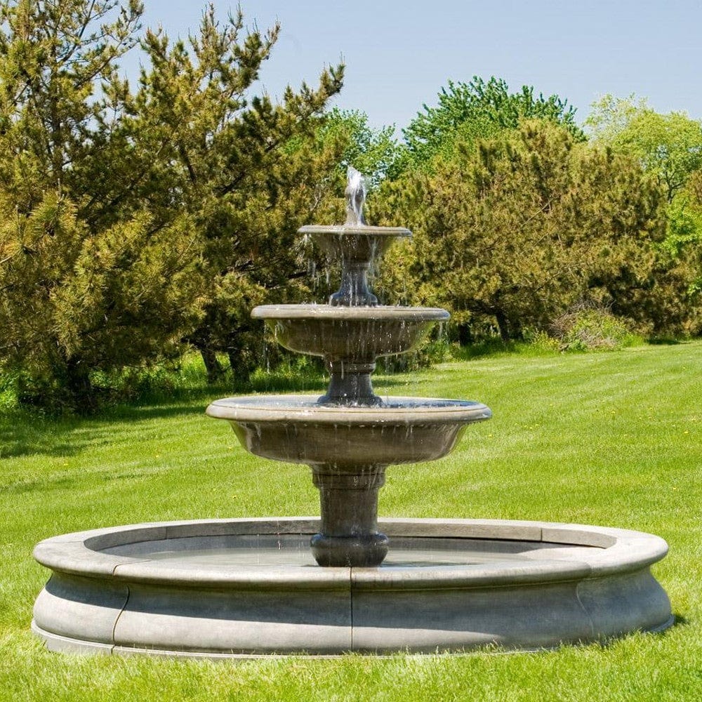 Newport Outdoor Water Fountain - Outdoor Art Pros