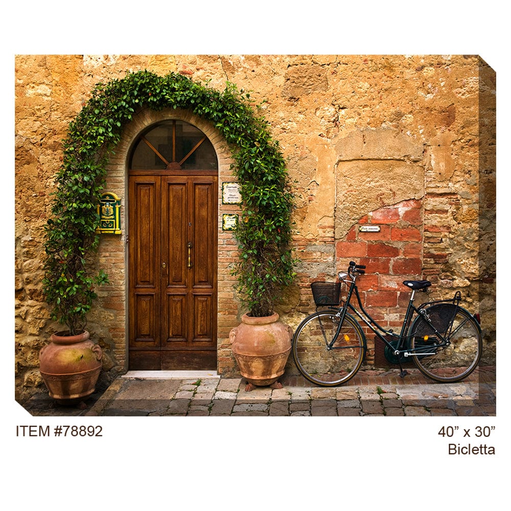 Bicletta Outdoor Canvas Art - Outdoor Art Pros