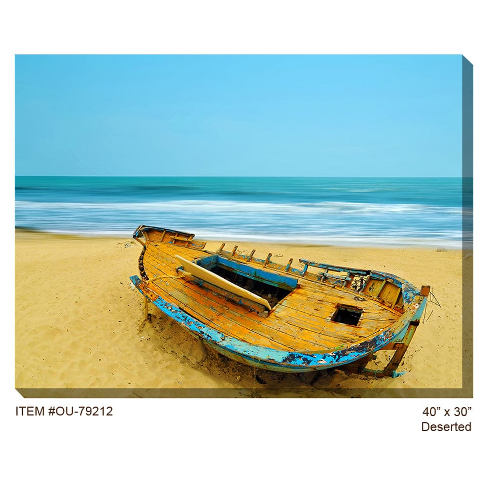 Deserted Outdoor Canvas Art - Outdoor Art Pros