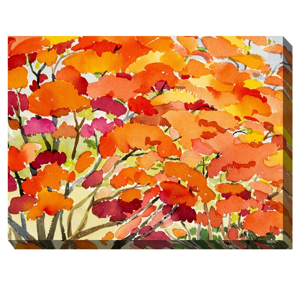 Blaze #2 Outdoor Canvas Art - Outdoor Art Pros