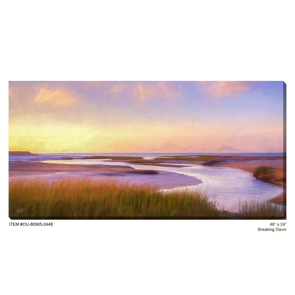 Breaking Dawn Outdoor Canvas Art - Outdoor Art Pros