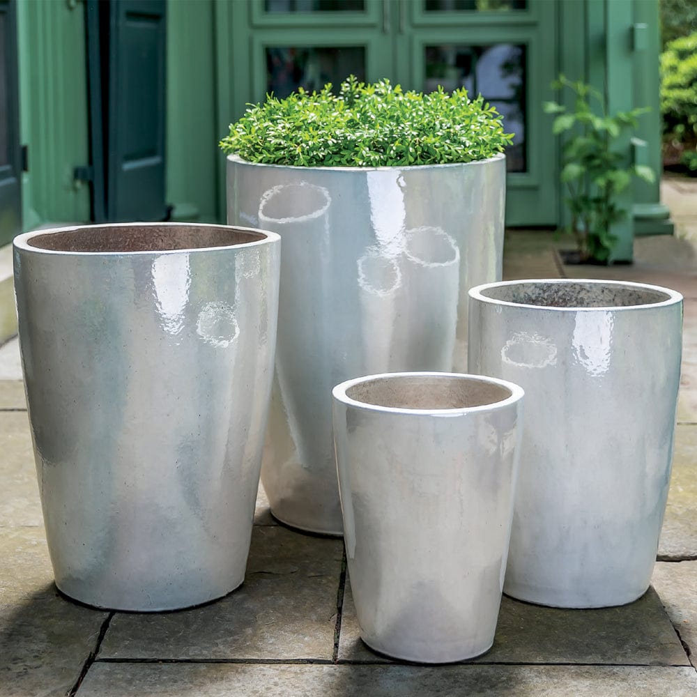 Ojai Pearl Planter Set of 4 - Outdoor Art Pros