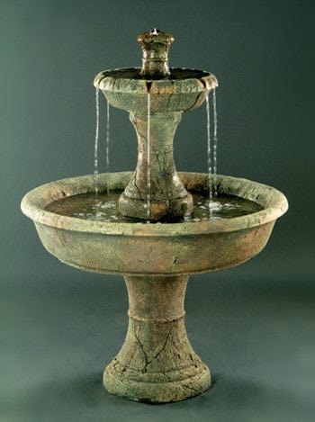 Old Shasta Tiered Garden Fountain - Fountains - Outdoor Art Pros