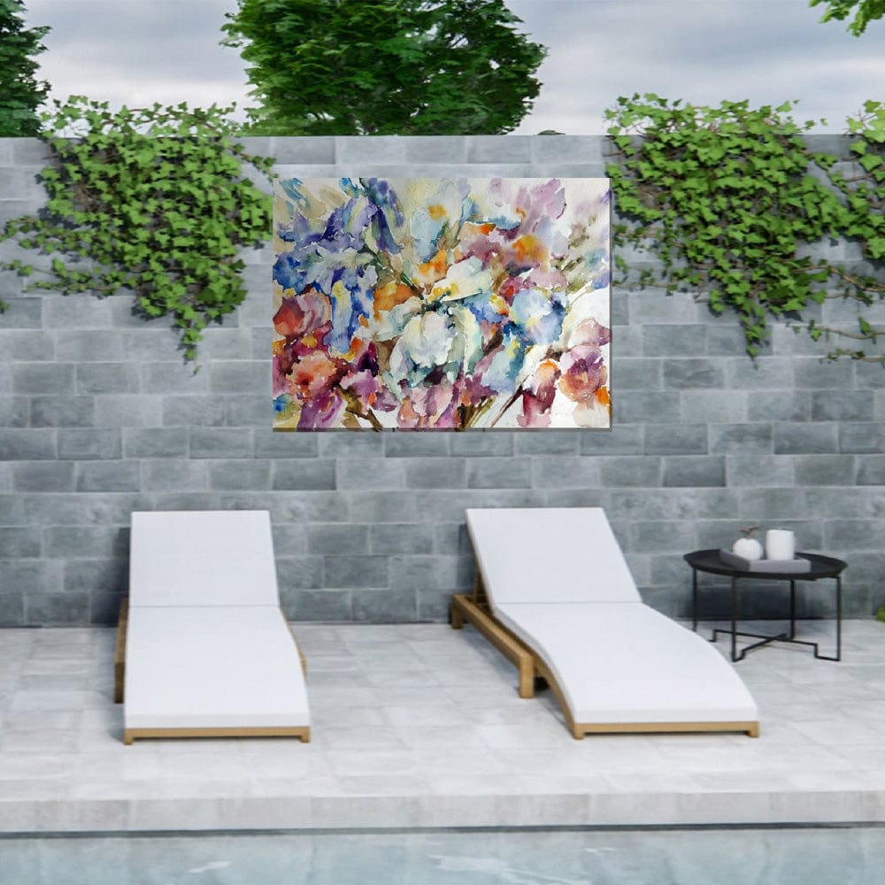 Outburst Outdoor Canvas Art - Outdoor Art Pros