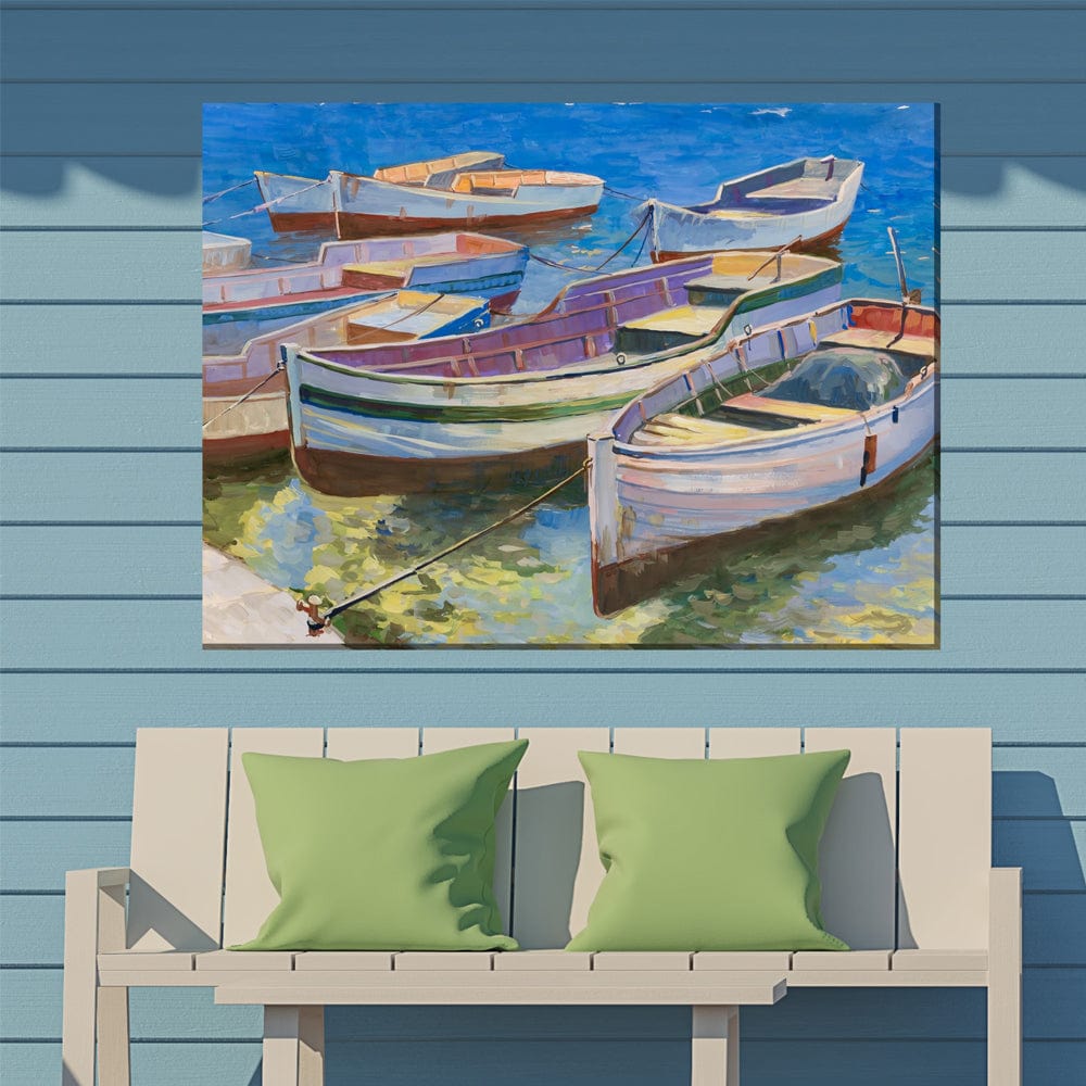 Pier Group Outdoor Canvas Art - Outdoor Art Pros