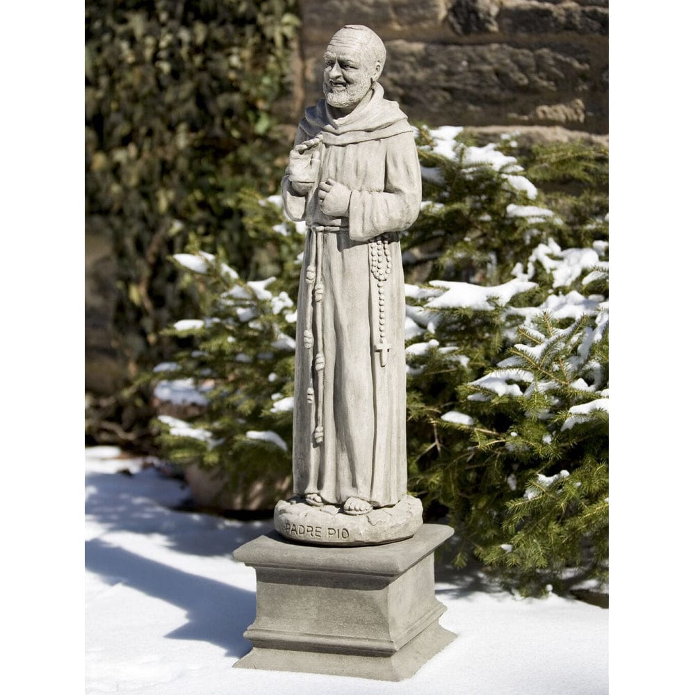 Padre Pio Garden Statue - Outdoor Art Pros