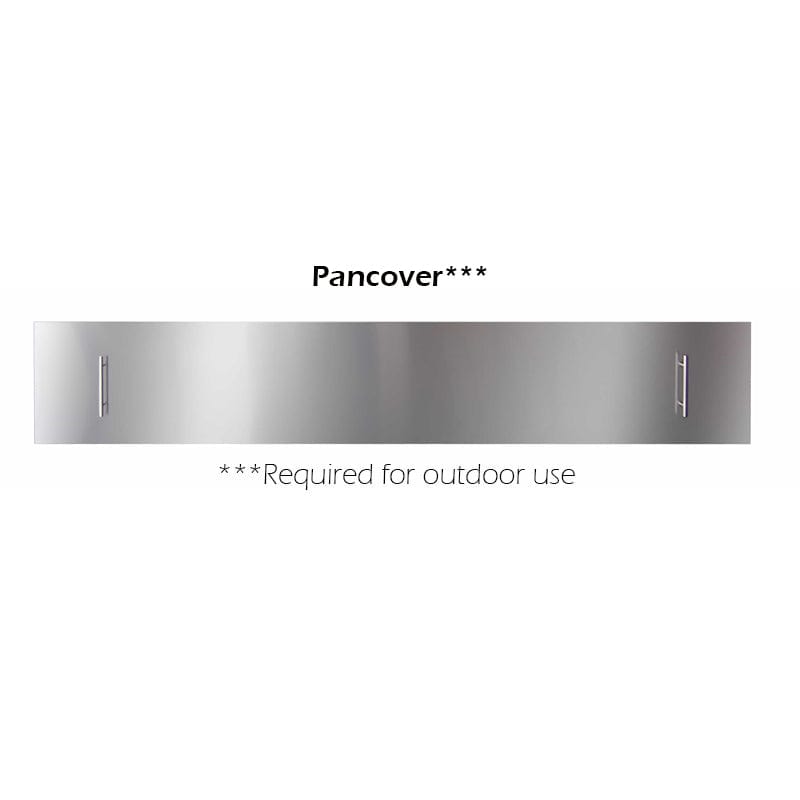 Pancover - Required for outdoor use - Outdoor Art ProsAmantii Panorama BI 50" Slim Smart Indoor | Outdoor Electric Fireplace