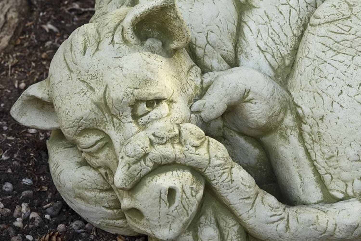 Peep Cast Stone Garden Statue - Outdoor Art Pros