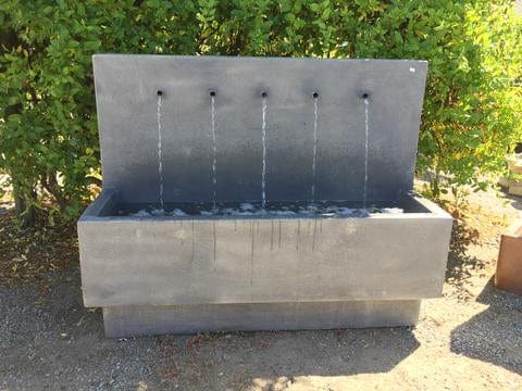 Penta Wall Fountain - Outdoor Art Pros