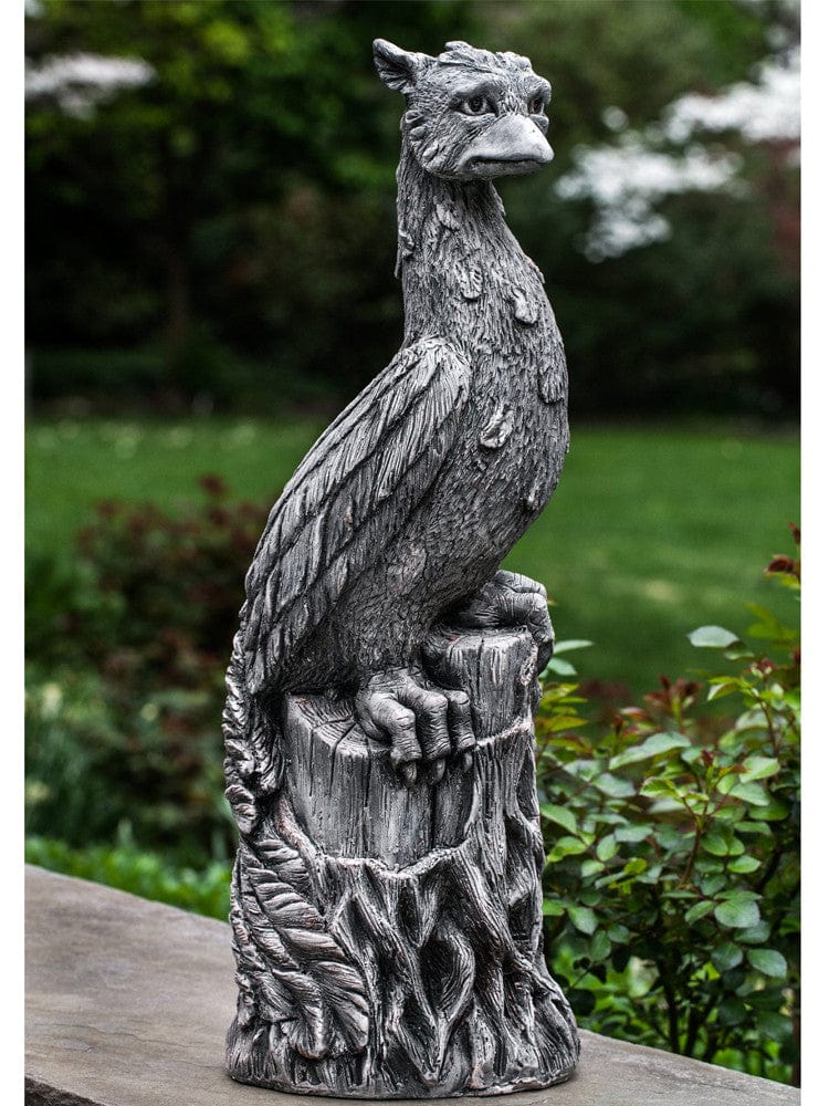 Phoenix Cast Stone Garden Statue - Outdoor Art Pros