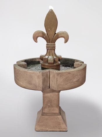 Piazza Fleur De Lis Fountain - Outdoor Art Pros